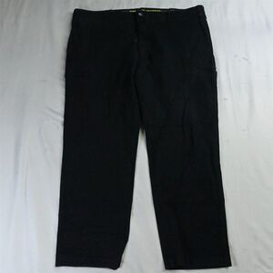 Lee 42‎ x 30 Black Extreme Comfort Straight Mens Chino Pants